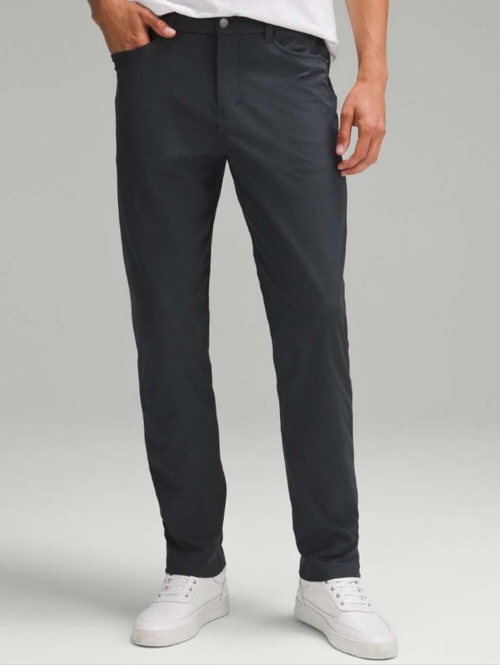 Lululemon ABC Classic-Fit Pant Mens Size 36 Warpstreme Obsidian Grey